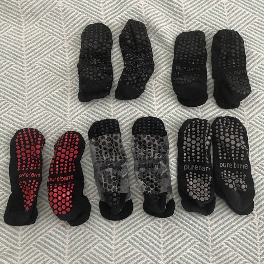 Pure Barre sticky sock bundle